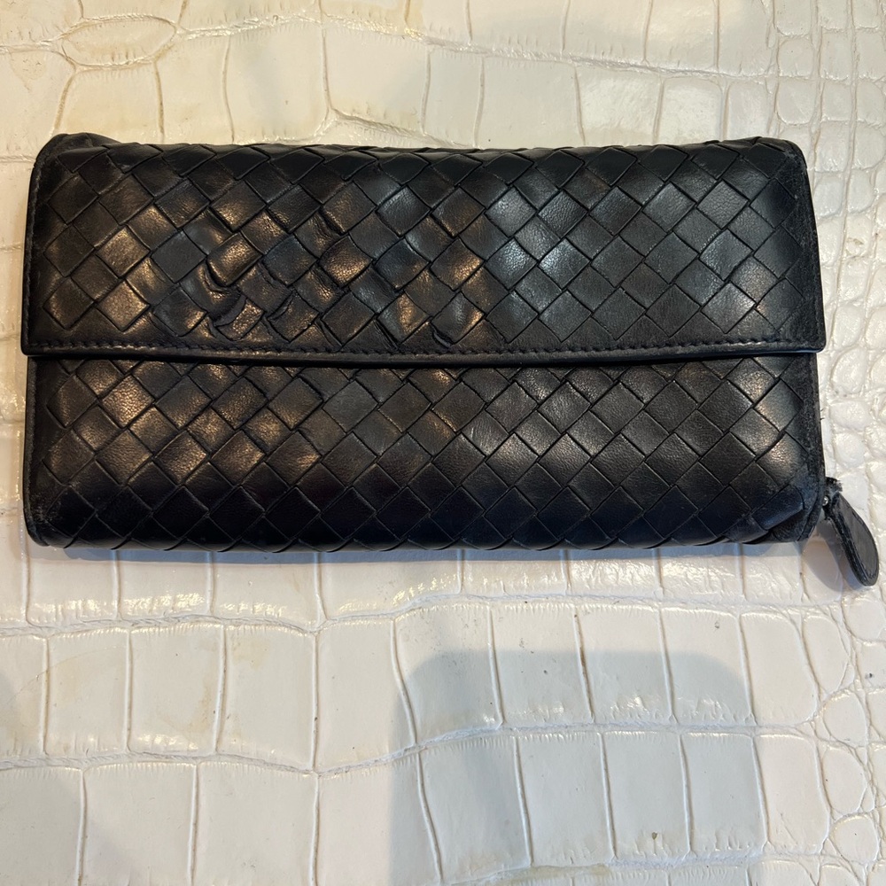 Bottega Veneta Vintage 2010 Continental Wallet